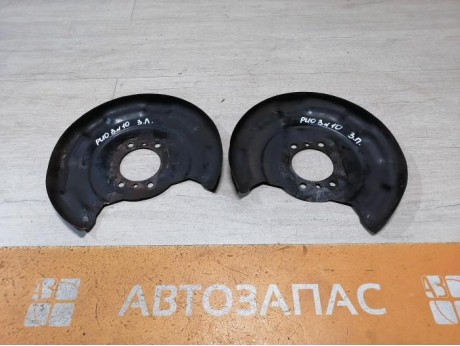 Rio 3 №10 кожух пыльник заднего тормозного диска левый правый к-кт