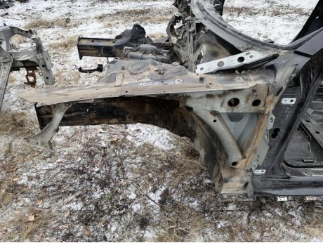 Audi A6 C7 лонжерон левый