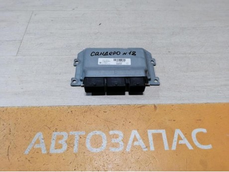 Sandero №18 блок управления двигателем эбу двс мозги
