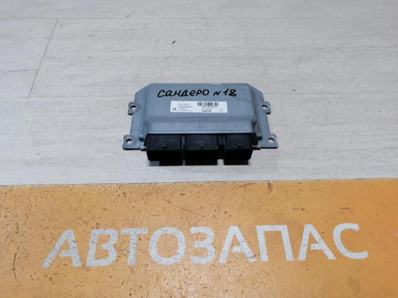 Sandero №18 блок управления двигателем эбу двс мозги