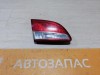 Almera G15 №12 фонарь левый в крышку багажника