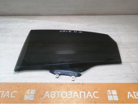 Almera G15 №12 стекло заднее левое 12