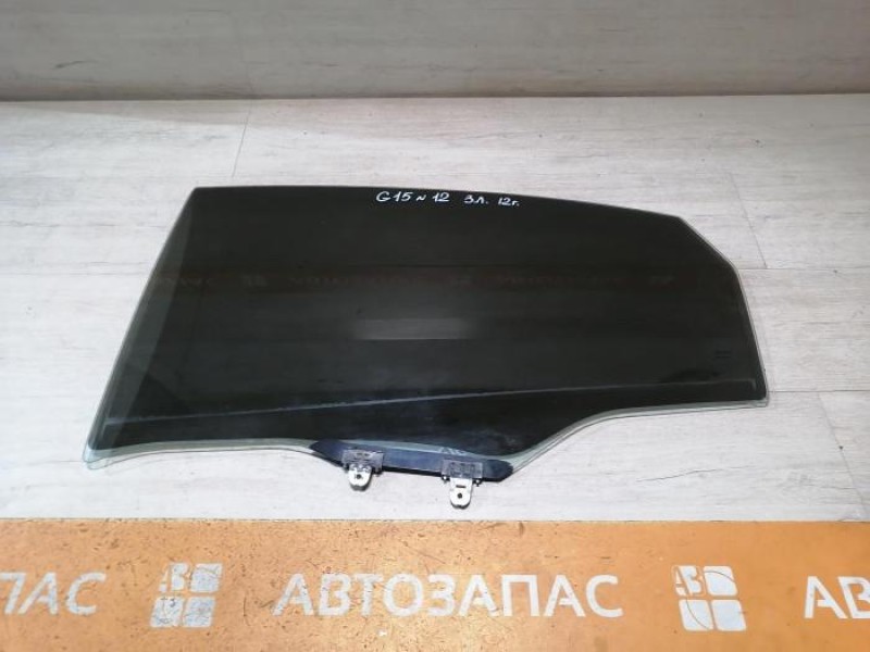 Almera G15 №12 стекло заднее левое 12