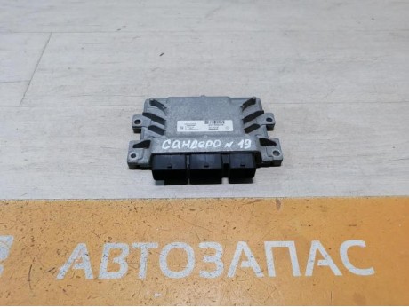 Sandero №19 блок управления двигателем эбу двс мозги