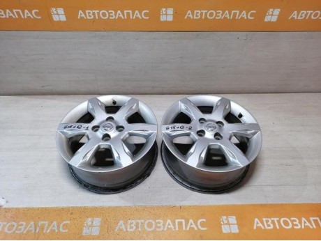 Almera G15 №12 диск колесный литой оригинальный R15