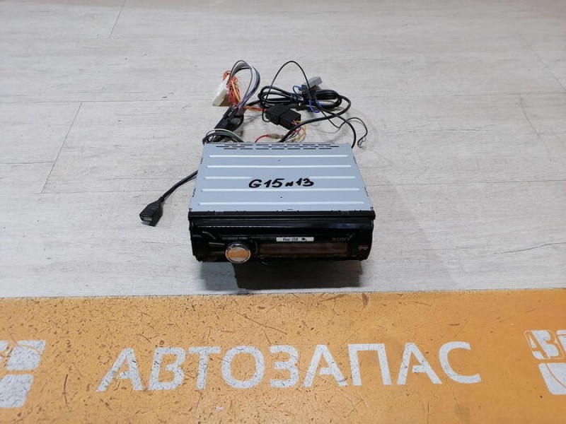 Almera G15 №13 магнитола USB sony cdx-gt475er