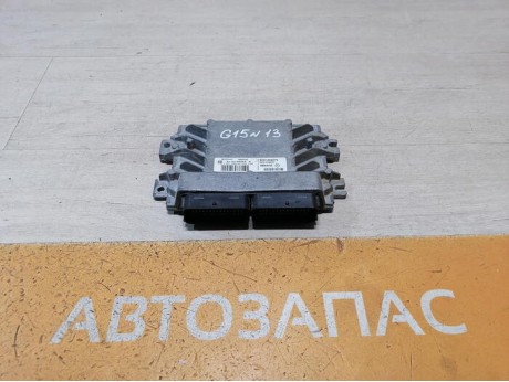 Almera G15 №13 блок управления двигателем эбу двс мозги K4M