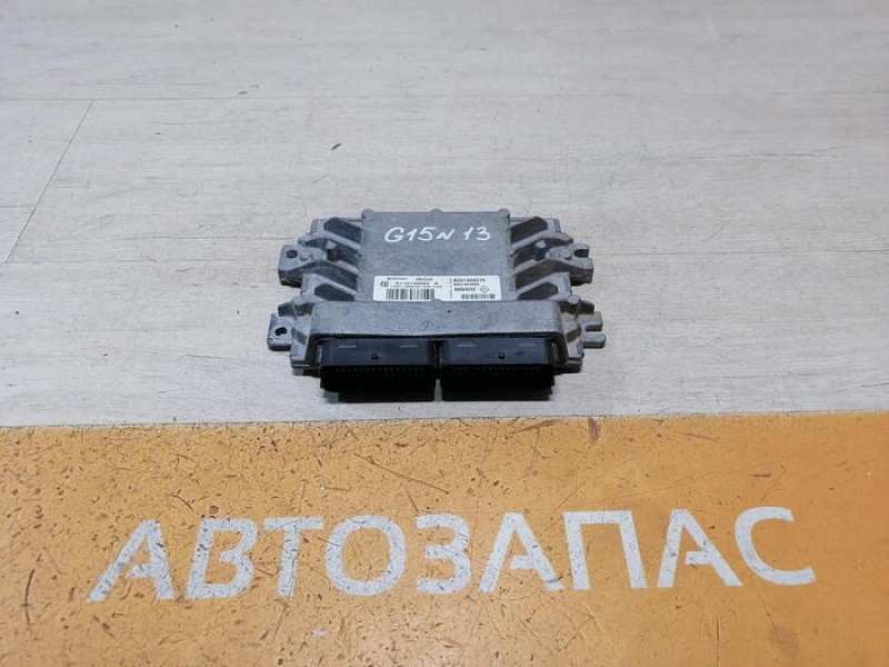 Almera G15 №13 блок управления двигателем эбу двс мозги K4M