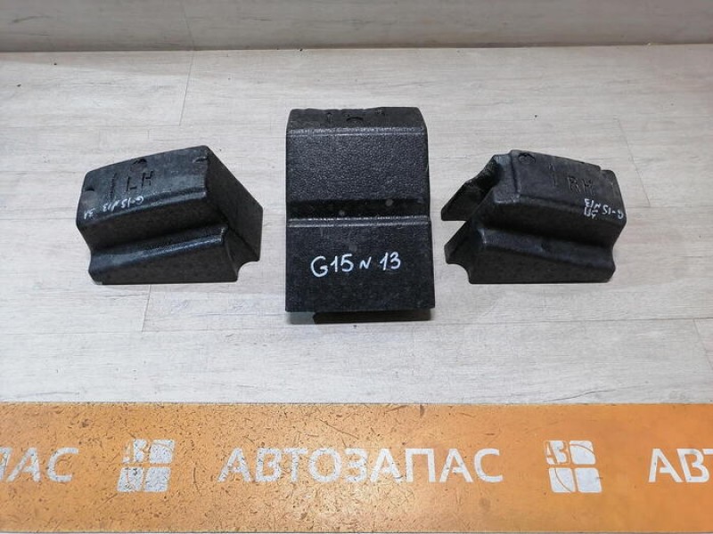 Almera G15 №13 абсорбер заднего бампера комплект