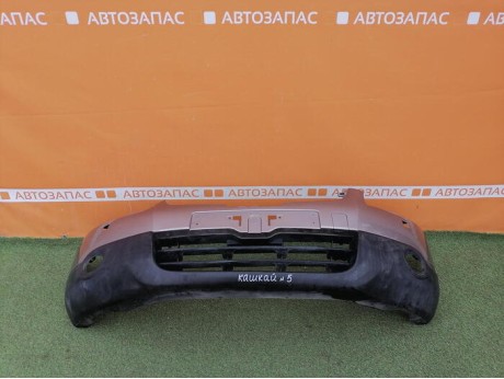 Qashqai №5 бампер передний деф