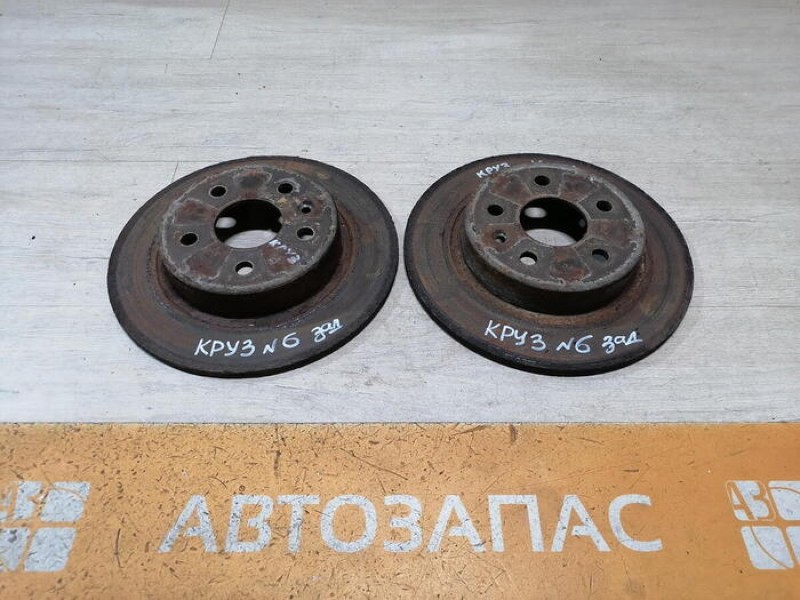 Cruze №6 диск тормозной задний