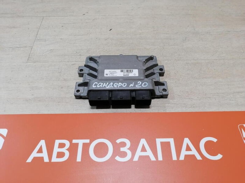 Sandero №20 блок управления двигателем эбу двс мозги К4М