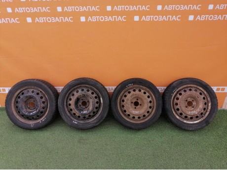 XRay 1 №1 резина зимняя в сборе с дискам Nordman 7 Nokian Tyres 195/55 R16 91T 2021/2220 к-кт деф