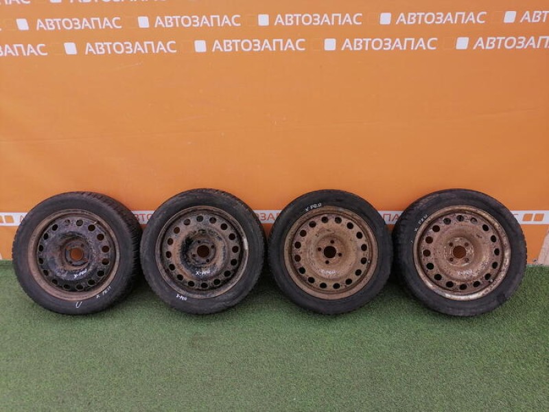 XRay 1 №1 резина зимняя в сборе с дискам Nordman 7 Nokian Tyres 195/55 R16 91T 2021/2220 к-кт деф