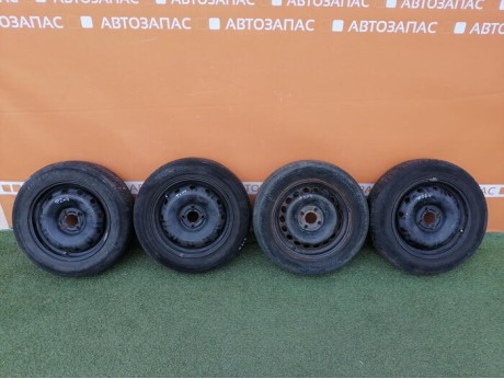 Logan 1 ф2 №4 резина летняя в сборе с дисками Nokian Optimo K415 185/65 R15 88H 5115 к-кт