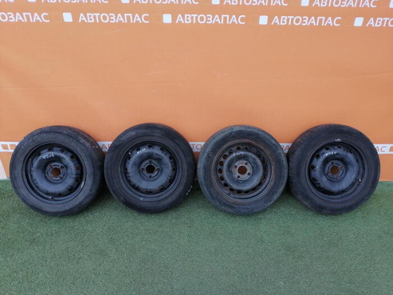 Logan 1 ф2 №4 резина летняя в сборе с дисками Nokian Optimo K415 185/65 R15 88H 5115 к-кт