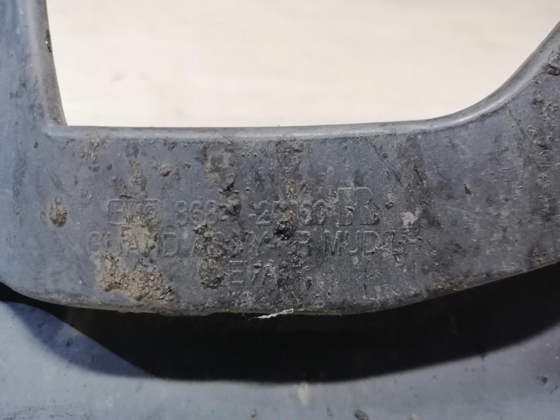 Accent №1 брызговик задний левый