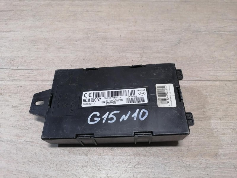 Almera G15 №10 блок комфорта