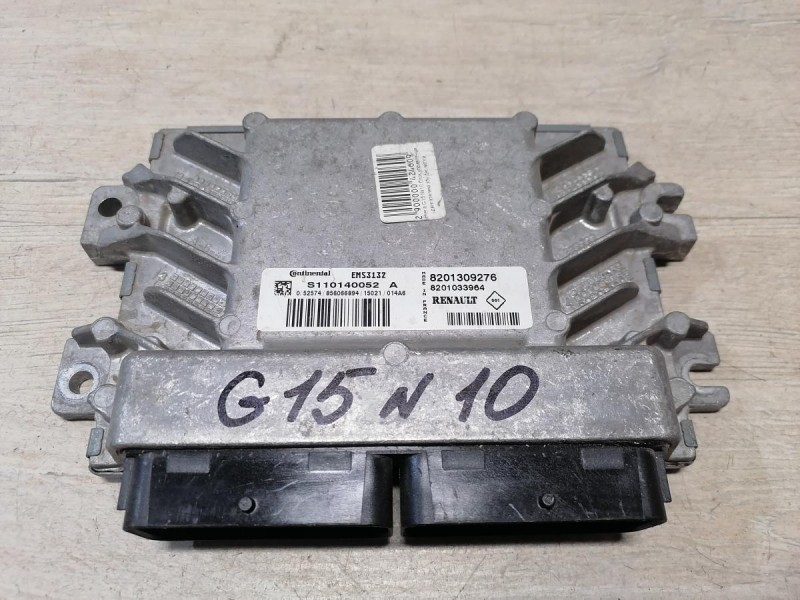 Almera G15 №10 блок управления двигателем эбу двс мозги
