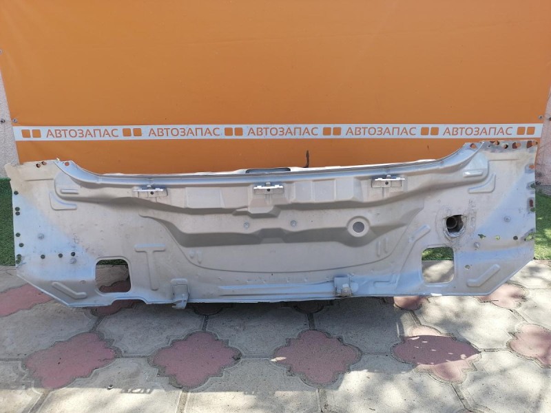 Almera G15 №10 панель задняя ниша под запаску