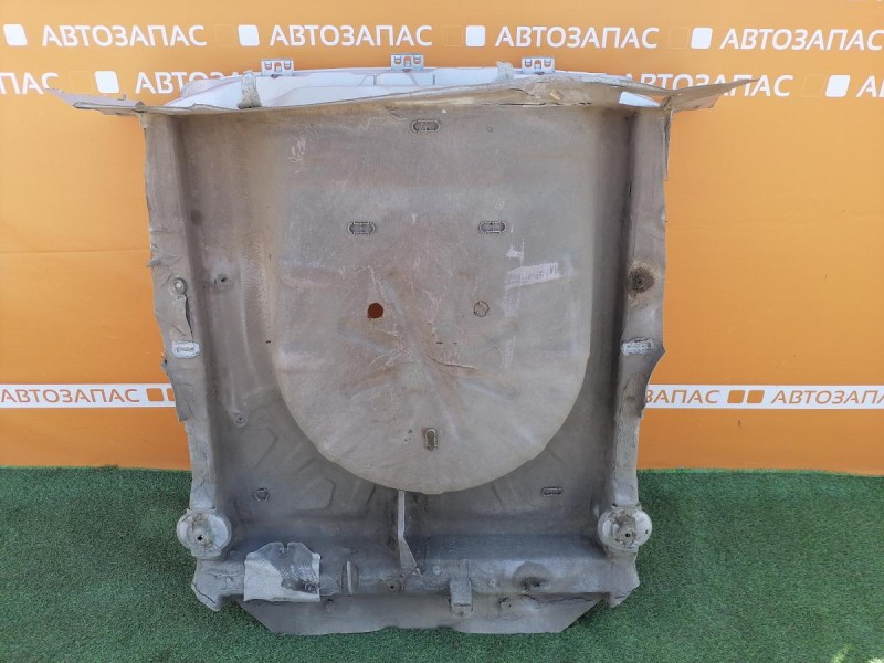 Almera G15 №10 панель задняя ниша под запаску