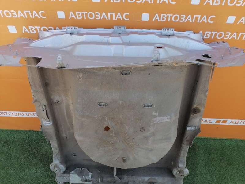 Almera G15 №10 панель задняя ниша под запаску