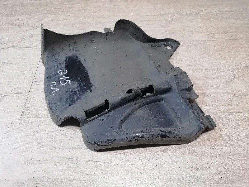 Almera G15 №1 пыльник двигателя левый деф