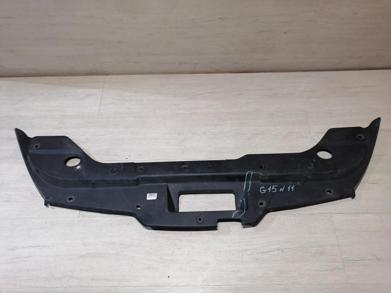 Almera G15 №11 кожух замка капота накладка деф