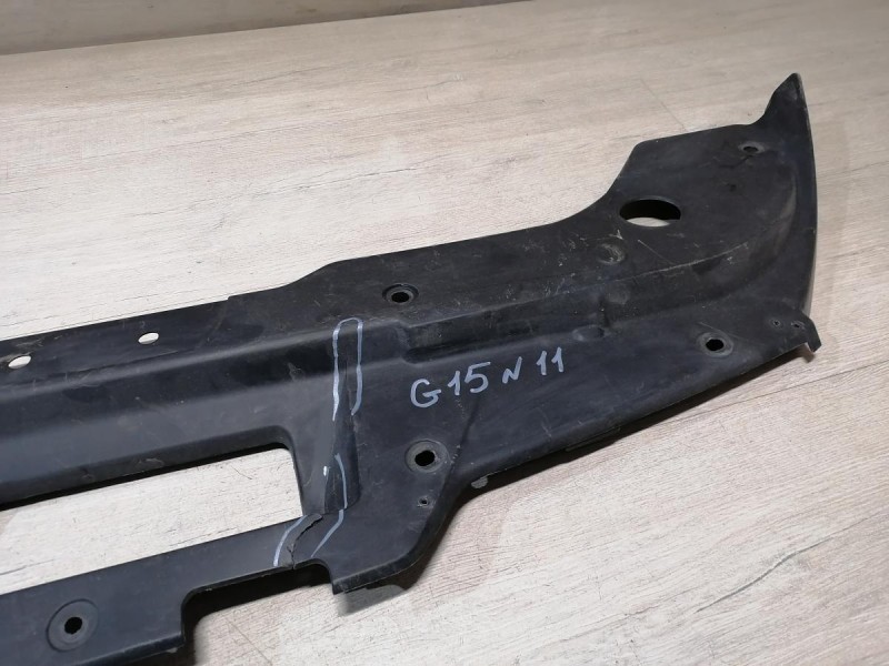 Almera G15 №11 кожух замка капота накладка деф