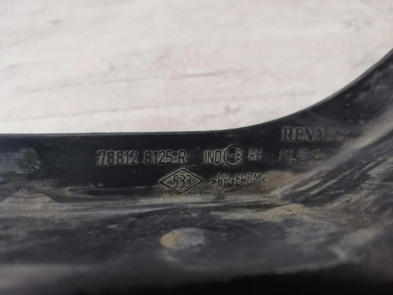 Duster №3 брызговик задний правый деф