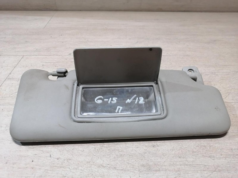 Almera G15 козырек солнцезащитный правый