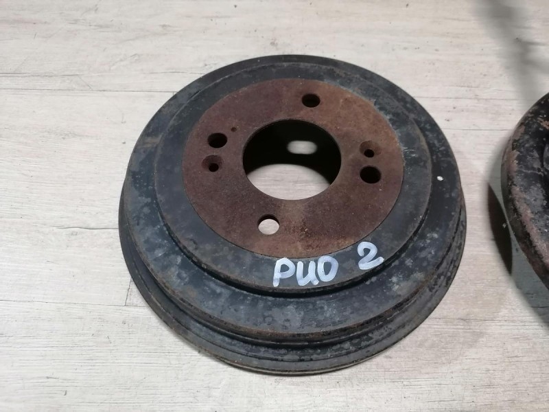 Rio 2 барабан тормозной правый механизм ручника