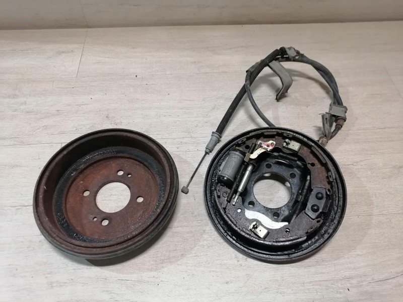 Rio 2 барабан тормозной правый механизм ручника