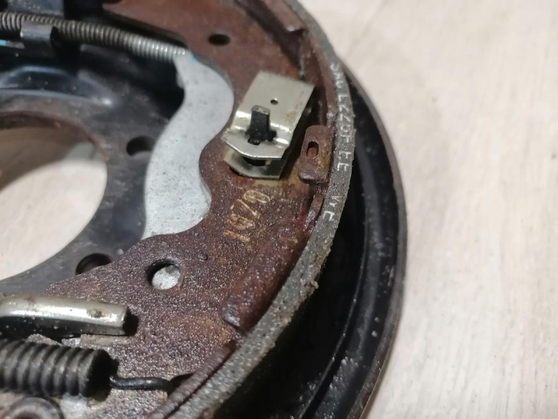 Rio 2 барабан тормозной правый механизм ручника