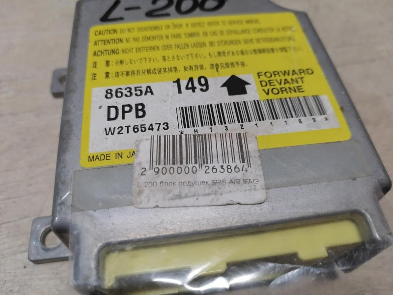 L 200 блок подушек SRS AIR BAG