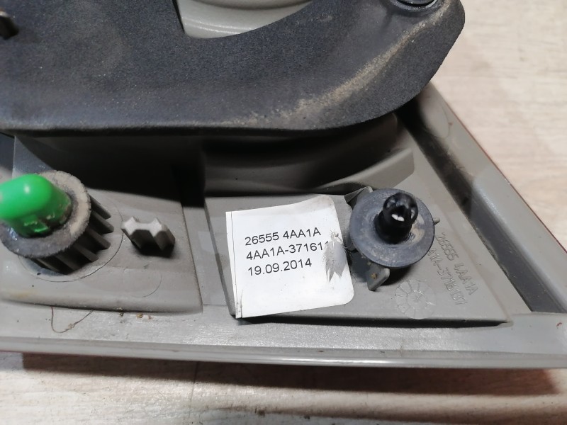 Almera G15 №11 фонарь в крышку багажника левый