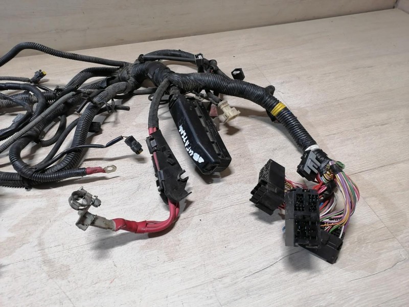 Almera G15 №2 проводка подкапотная 16 кл АКПП кондиционер