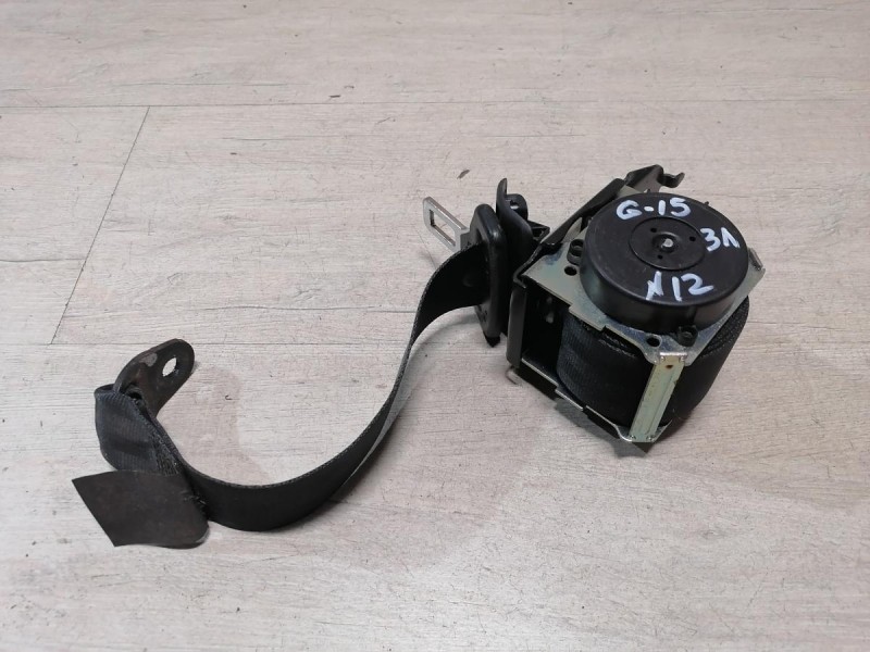 Almera G15 ремень безопасности задний