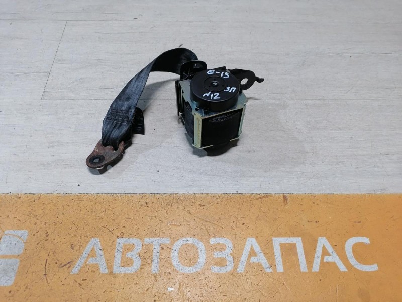 Almera G15 ремень безопасности задний