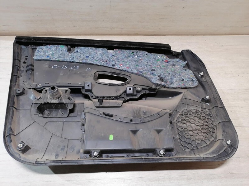 Almera G15 обшивка двери передняя правая эл деф