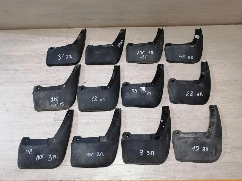 Logan №28 брызговик задний правый