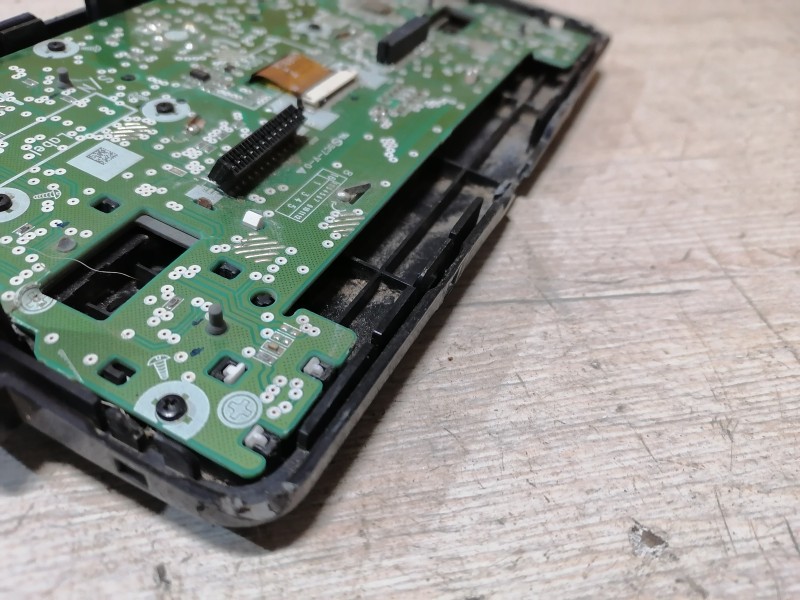 Logan 2 №1 П плата управления магнитолой