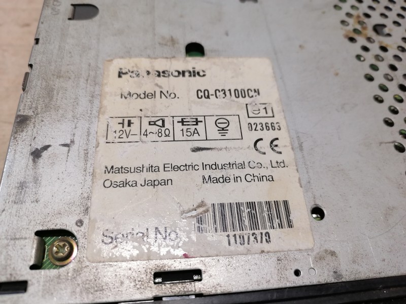Almera G15 №5 магнитола панасоник