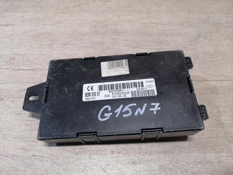 Almera G15 №7 блок комфорта