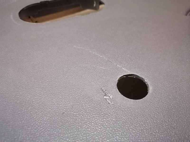 Logan ф2 №1 обшивка двери задняя правая мех