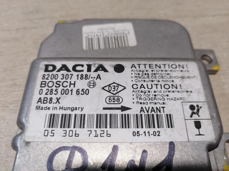 Logan ф1 №1 блок подушек SRS AIR BAG