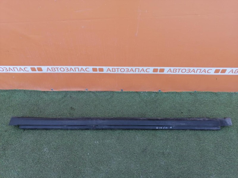 Almera G15 накладка порога наружная левая