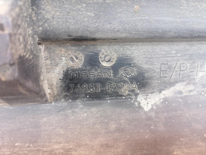 Almera G15 накладка порога наружная левая