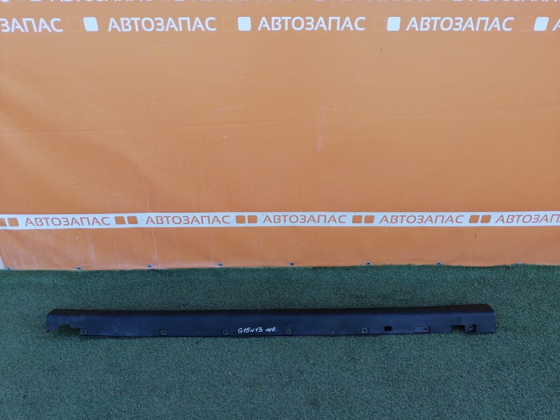 Almera G15 накладка порога наружная левая
