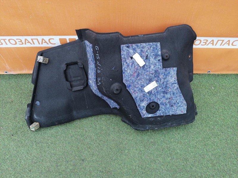 Almera G15 обшивка багажника левая